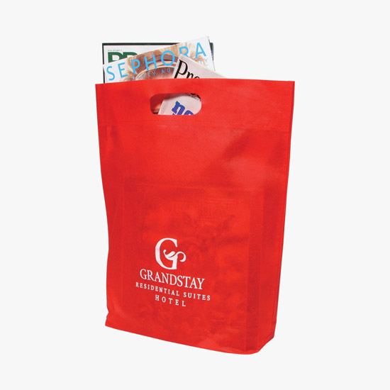 60 GSM Non-woven Die Cut Handle Bag