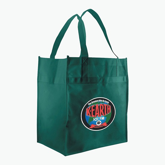 70 GSM Economy Grocery Tote  - 13 x 12 w/Color Magic