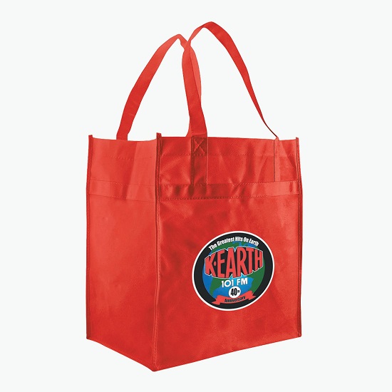 70 GSM Economy Grocery Tote  - 13 x 12 w/Color Magic