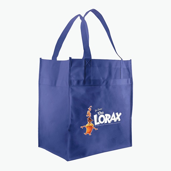 70 GSM Economy Grocery Tote  - 13 x 12 w/Color Magic