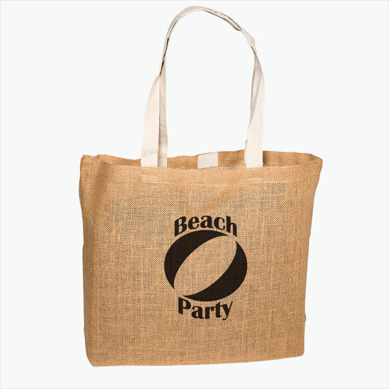 Eco-Green Jute Tote