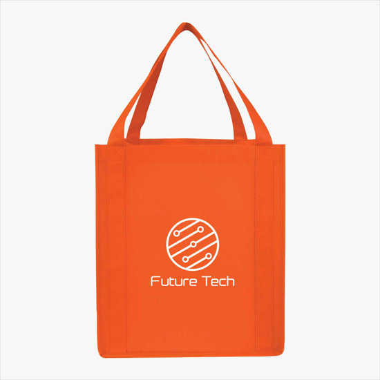 80 GSM Value Grocery Tote - 15 x 13 - 24-Hour Production