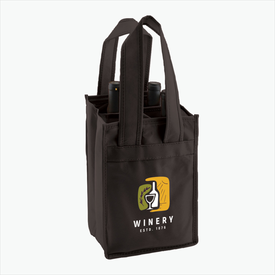 100 GSM Wine Tote - 4 Bottle