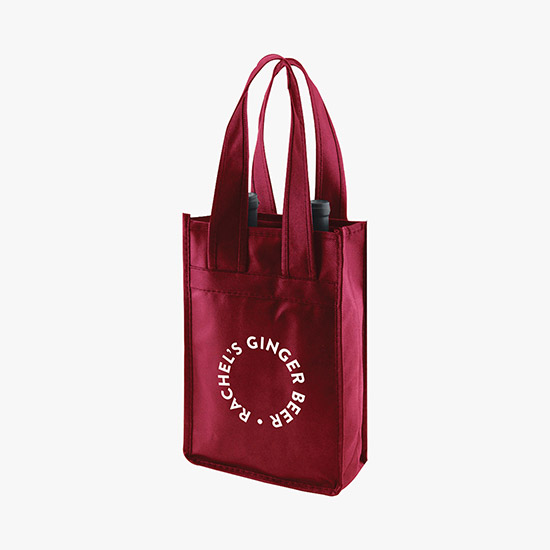 100 GSM Wine Tote - 2 Bottle