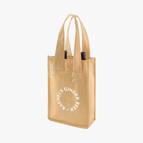 100 GSM Wine Tote - 2 Bottle