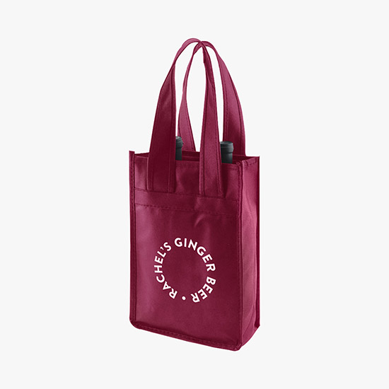 100 GSM Wine Tote - 2 Bottle