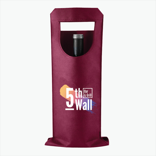 100 GSM Wine Tote - 1 Bottle
