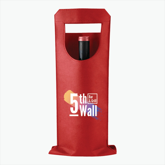 100 GSM Wine Tote - 1 Bottle