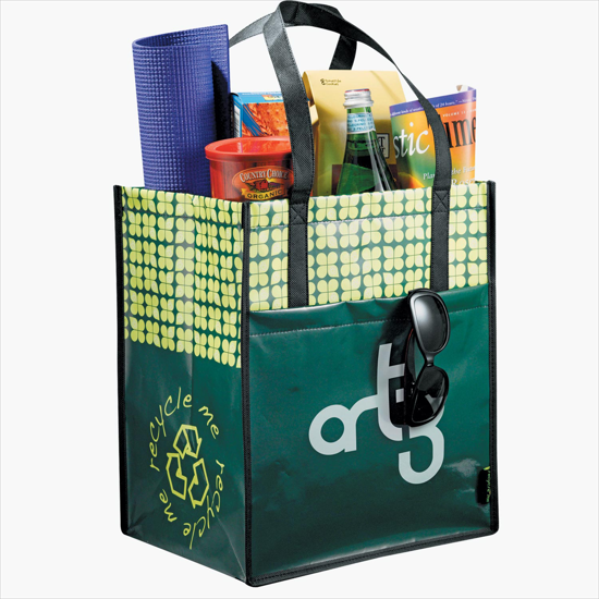 110 GSM Laminated Big Grocery Tote - 24-Hour Production