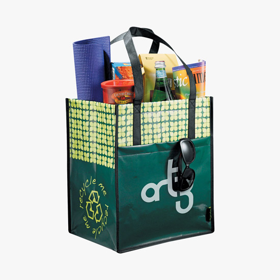 110 GSM Laminated Big Grocery Tote - 24-Hour Production
