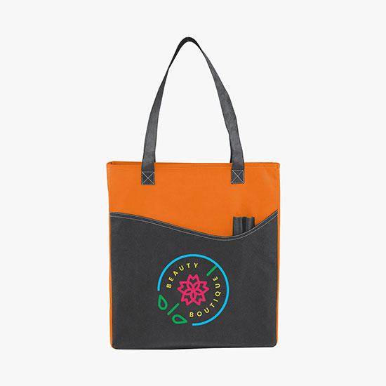 80 GSM Rivers Pocket Convention Tote - Full Color