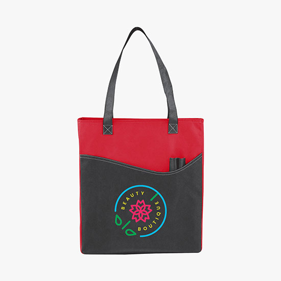 80 GSM Rivers Pocket Convention Tote - Full Color
