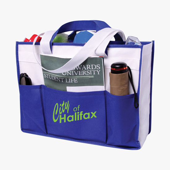100 GSM Multi Pocket Convention Tote