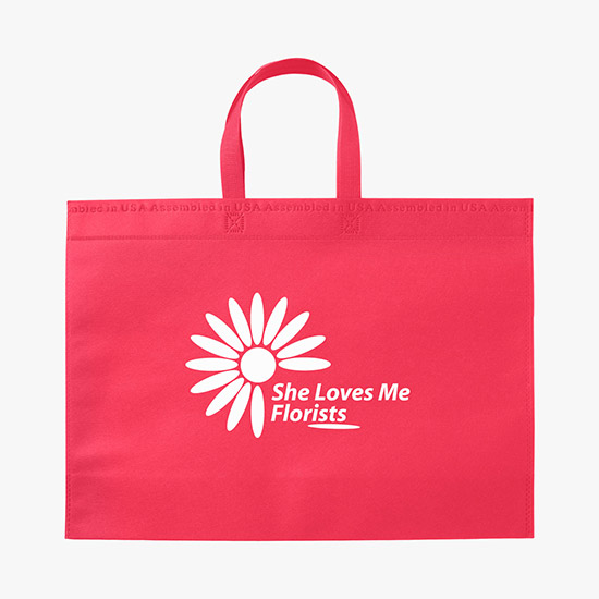 80 GSM USA Made 15 x 20 Bottom Gusset Tote