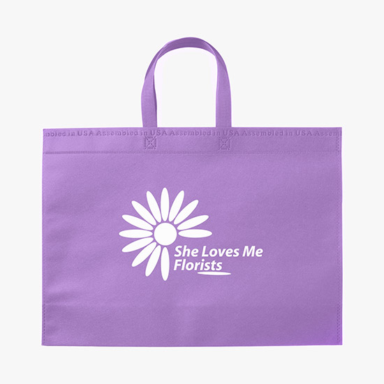 80 GSM USA Made 15 x 20 Bottom Gusset Tote