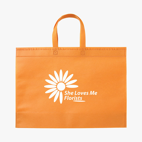 80 GSM USA Made 15 x 20 Bottom Gusset Tote