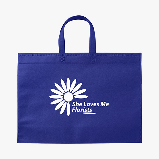 80 GSM USA Made 15 x 20 Bottom Gusset Tote