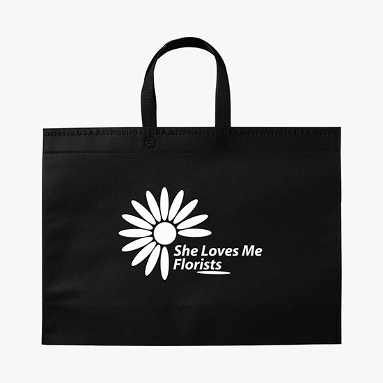 80 GSM USA Made 15 x 20 Bottom Gusset Tote