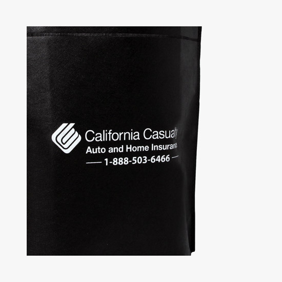 80 GSM USA Made 15 x 15.5 Bottom Gusset Tote
