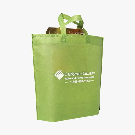 80 GSM USA Made 15 x 15.5 Bottom Gusset Tote