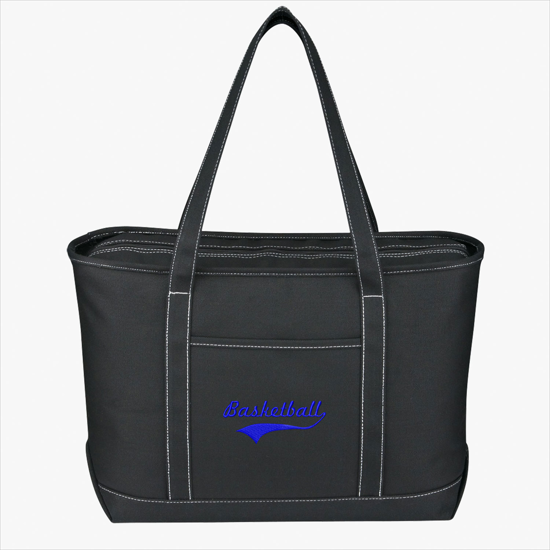 Large Cotton Yacht Tote - Embroidery