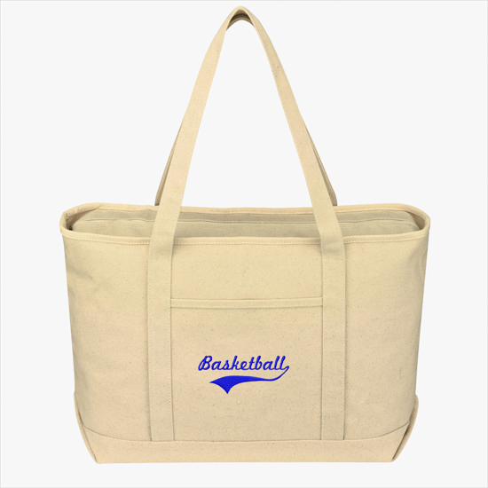 Large Cotton Yacht Tote - Embroidery