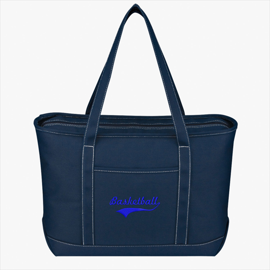 Large Cotton Yacht Tote - Embroidery
