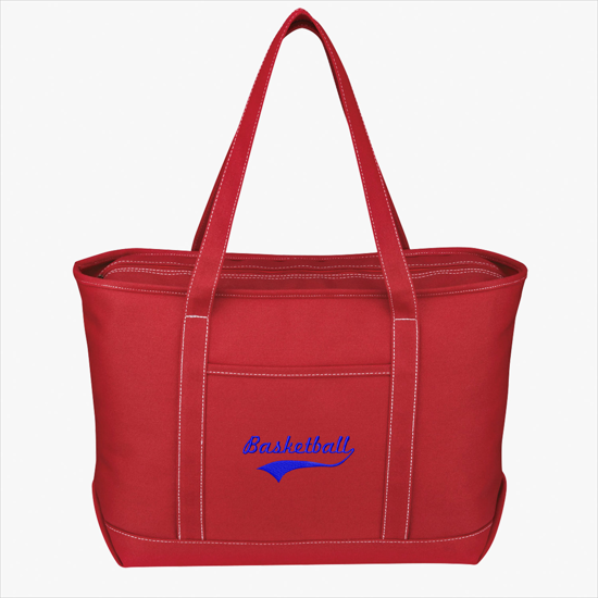Large Cotton Yacht Tote - Embroidery