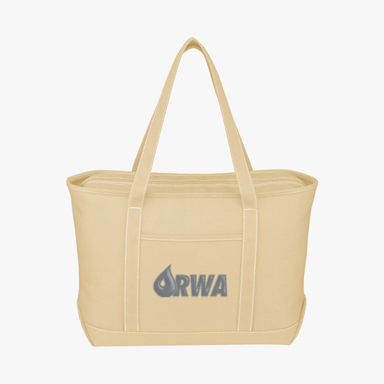 Large Cotton Yacht Tote - 24-Hour Production