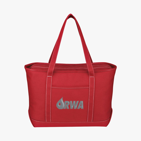Large Cotton Yacht Tote - 24-Hour Production
