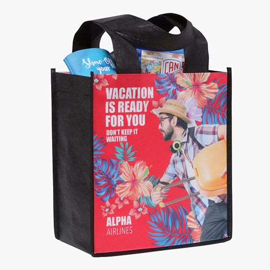 80 GSM Degas Sublimated Full Color Event Tote