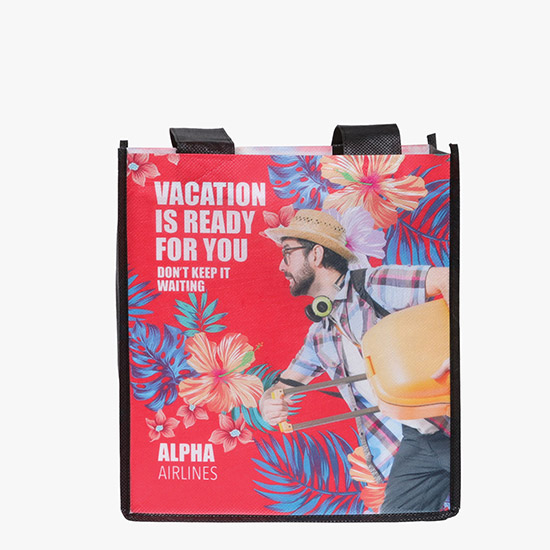 80 GSM Degas Sublimated Full Color Event Tote