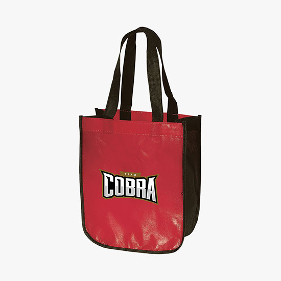 75 GSM Small Laminated Fashion Tote - 11-3/4 x 9-1/4 - Full Color