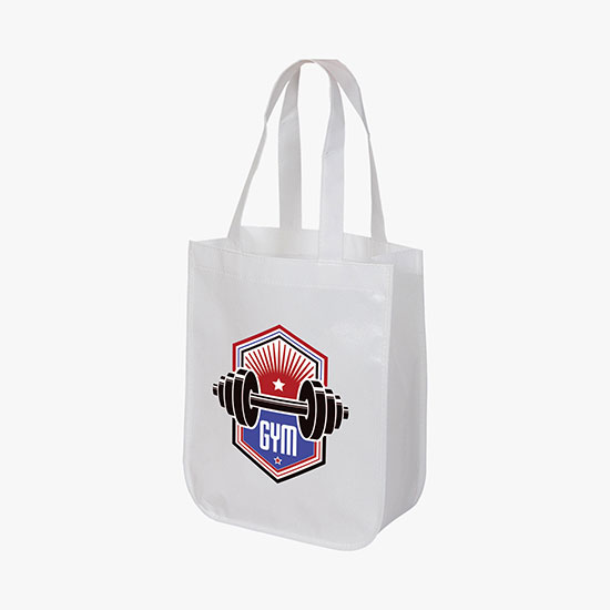 75 GSM Small Laminated Fashion Tote - 11-3/4 x 9-1/4 - Full Color