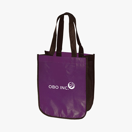 75 GSM Small Laminated Fashion Tote - 11-3/4 x 9-1/4