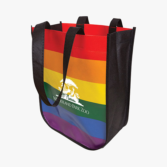 75 GSM Small Laminated Fashion Tote - 11-3/4 x 9-1/4