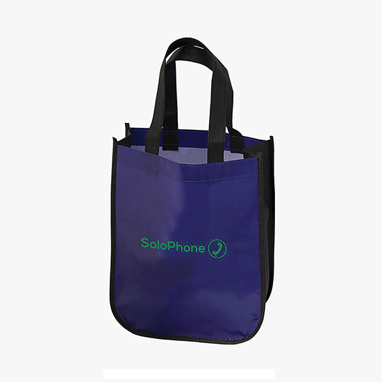 75 GSM Small Laminated Fashion Tote - 11-3/4 x 9-1/4