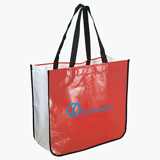 75 GSM Large Laminated Fashion Tote - 24-Hour Production
