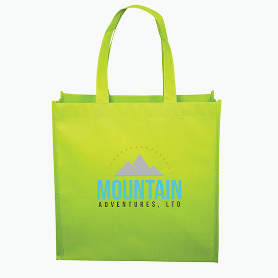80 GSM Square Shopping Tote Bag - Full Color