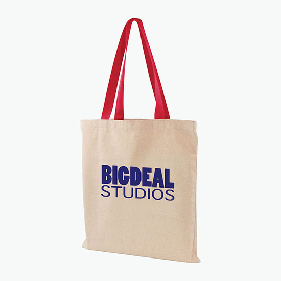 USA-Made Cotton Flat Tote