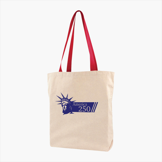 USA-Made Cotton Shopping Tote