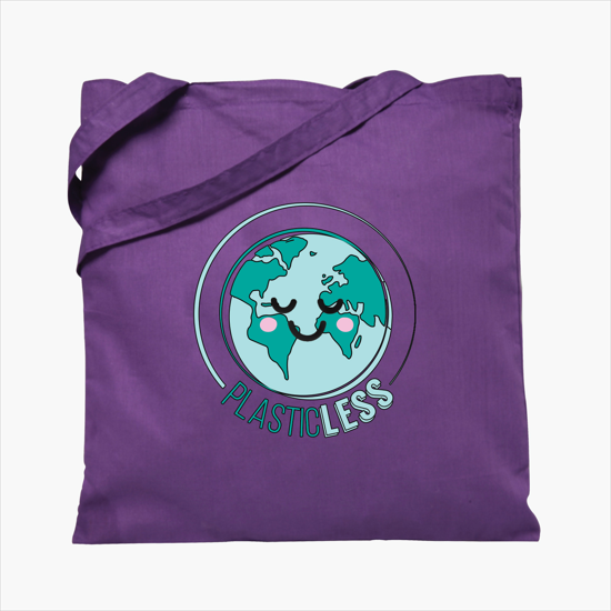Basic Cotton Convention Tote - 15 x 15 - Full Color