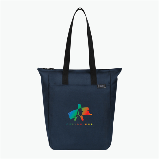 Renew rPET Zippered Tote - Full Color