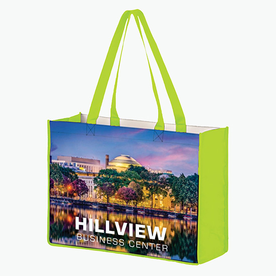 Sublimated Shopping Tote - 16 x 18