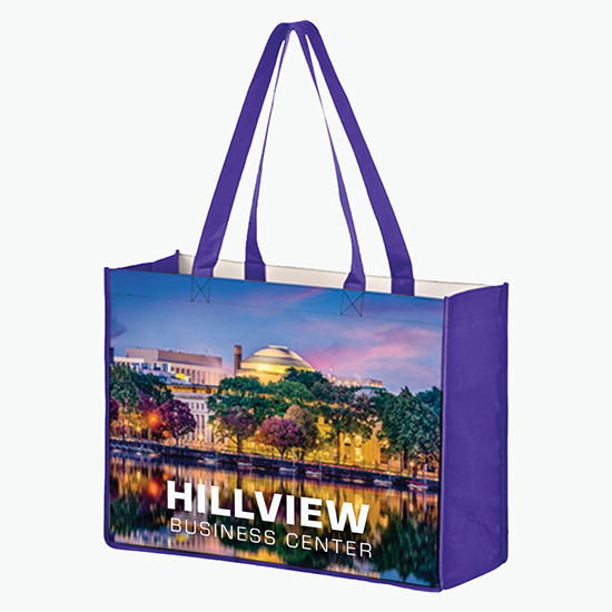 Sublimated Shopping Tote - 16 x 18