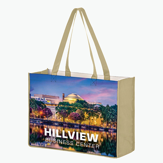 Sublimated Shopping Tote - 16 x 18