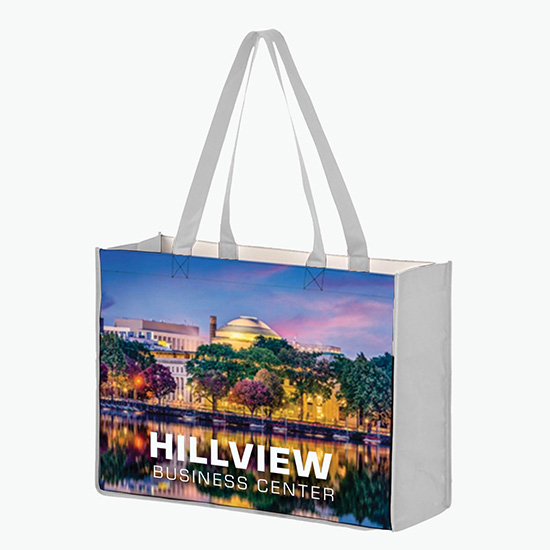 Sublimated Shopping Tote - 16 x 18