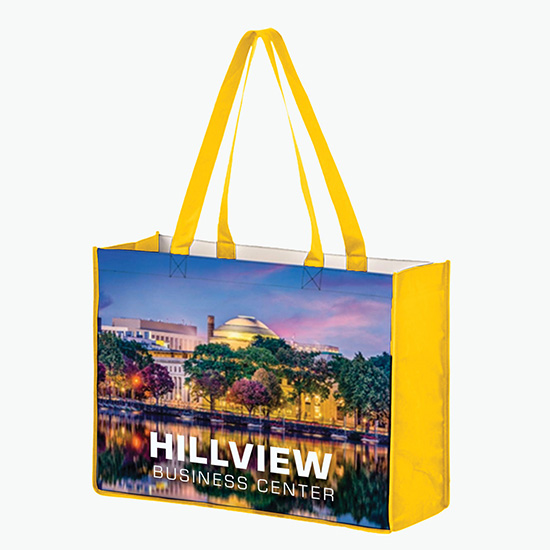 Sublimated Shopping Tote - 16 x 18