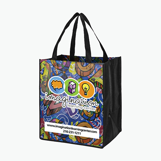 Sublimated Shopping Tote - 15 x 13