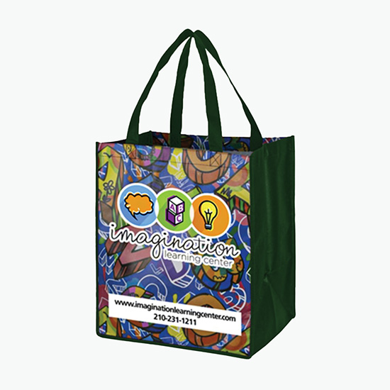 Sublimated Shopping Tote - 15 x 13